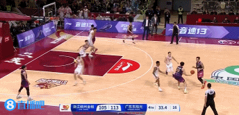 依然不放棄！約克迎著兩人 干拔命中高難度后仰三分追分！